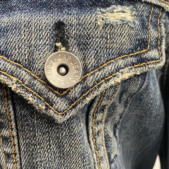GAP 1969 Limited‎ edition 100% cotton Denim jacket Sz Med - Picture 6 of 15